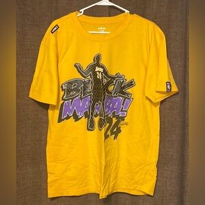 Kobe Bryant #24 Black Mamba UNK/NBA Yellow size M